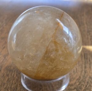 Golden Healer sphere crystal